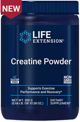 Suplemento alimenticio de la marca Life Extension. Creatine Powder 300 gramos. Vitaguru