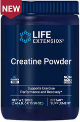 Suplemento alimenticio de la marca Life Extension. Creatine Powder 300 gramos. Vitaguru