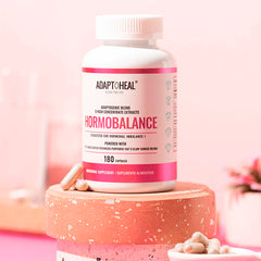 Suplemento alimenticio de la marca Adaptoheal. Hormobalance. Vitaguru