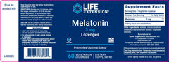 LIFE EXTENSION. MELATONINA 3 mg. 60 TABLETAS. VITAGURU