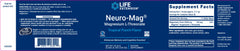 LIFE EXTENSION. Neuro-Mag L-Treonato de Magnesio. 90 tabletas. VITAGURU