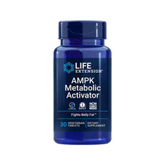 Suplemento alimenticio a base de AMPK marca Life Extension. Contenido: 30 tabletas vegetarianas.