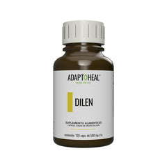 Suplemento alimenticio a base de diente de león marca Adaptoheal. Contenido: 150 cápsulas de 500 mg c/u.