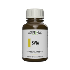 Suplemento alimenticio marca ADAPTOHEAL. Salvia SVIA. 150 cápsulas de 500 mg c/u. Vitaguru