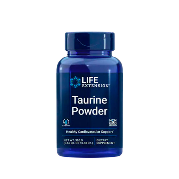 Suplemento alimenticio marca LIFE EXTENSION. Taurina en polvo. Vitaguru