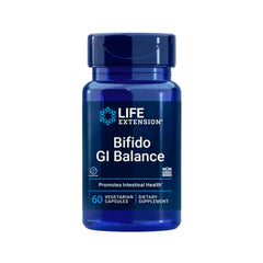 Suplemento alimenticio marca LIFE EXTENSION. Probióticos BIFIDO GI BALANCE. 60 cápsulas. Vitaguru