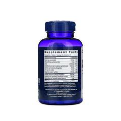 Suplemento alimenticio a base de colágeno plus marca Life Extension. Contenido: 120 tabletas. Información nutrimental.