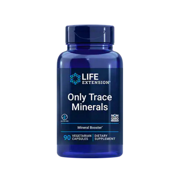 Suplemento alimenticio a base de minerales marca Life Extension. Contenido: 90 cápsulas vegetarianas.