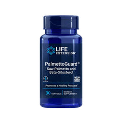 Suplemento alimenticio marca LIFE EXTENSION. PalmettoGuard. 30 cápsulas. Vitaguru