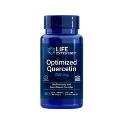 Suplemento alimenticio marca LIFE EXTENSION. Quercitina 250 mg. 60 cápsulas. Vitaguru